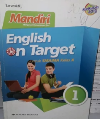 Mandiri English on Target untuk SMA/MA Kelas X