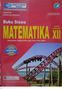 Buku Matematika Peminatan Matematika dan Ilmu-Ilmu Alam Kelas XII