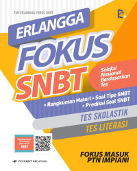 Erlangga Fokus SNBT: Tes Skolastik, Tes Literasi