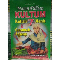 Materi Pilihan Kultum Kuliah 7 Menit & Ceramah Agama